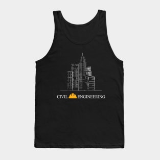 Best design civil engineering, buildings architect engineering Tank Top